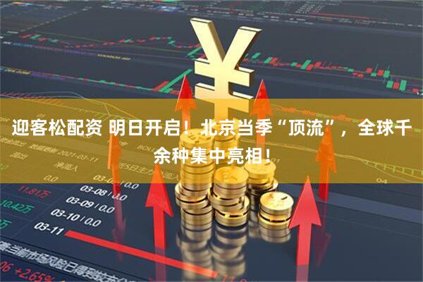 迎客松配资 明日开启！北京当季“顶流”，全球千余种集中亮相！