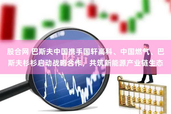股合网 巴斯夫中国携手国轩高科、中国燃气、巴斯夫杉杉启动战略合作，共筑新能源产业链生态