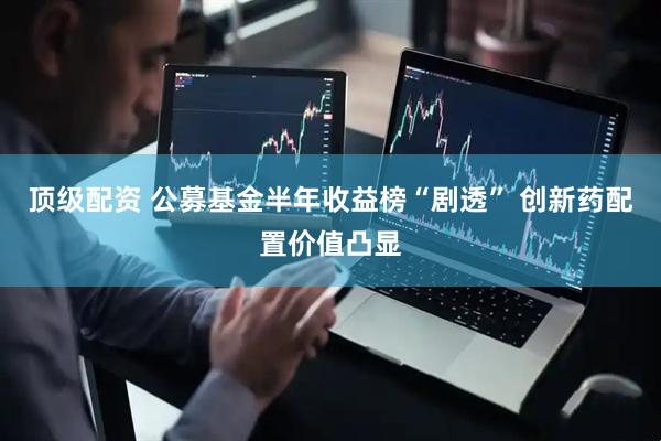 顶级配资 公募基金半年收益榜“剧透” 创新药配置价值凸显