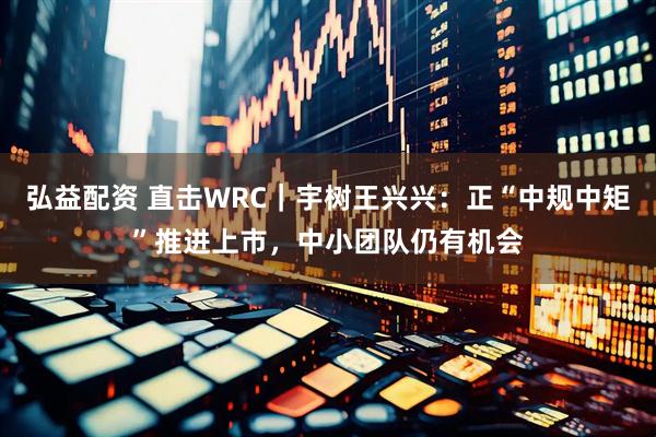 弘益配资 直击WRC｜宇树王兴兴：正“中规中矩”推进上市，中小团队仍有机会