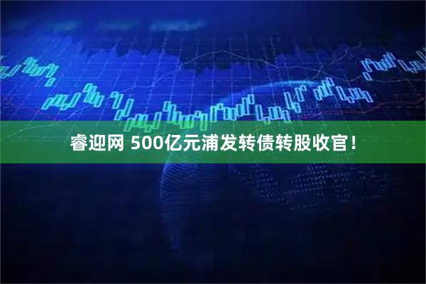 睿迎网 500亿元浦发转债转股收官!