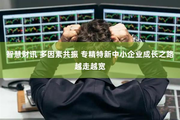 智慧财讯 多因素共振 专精特新中小企业成长之路越走越宽